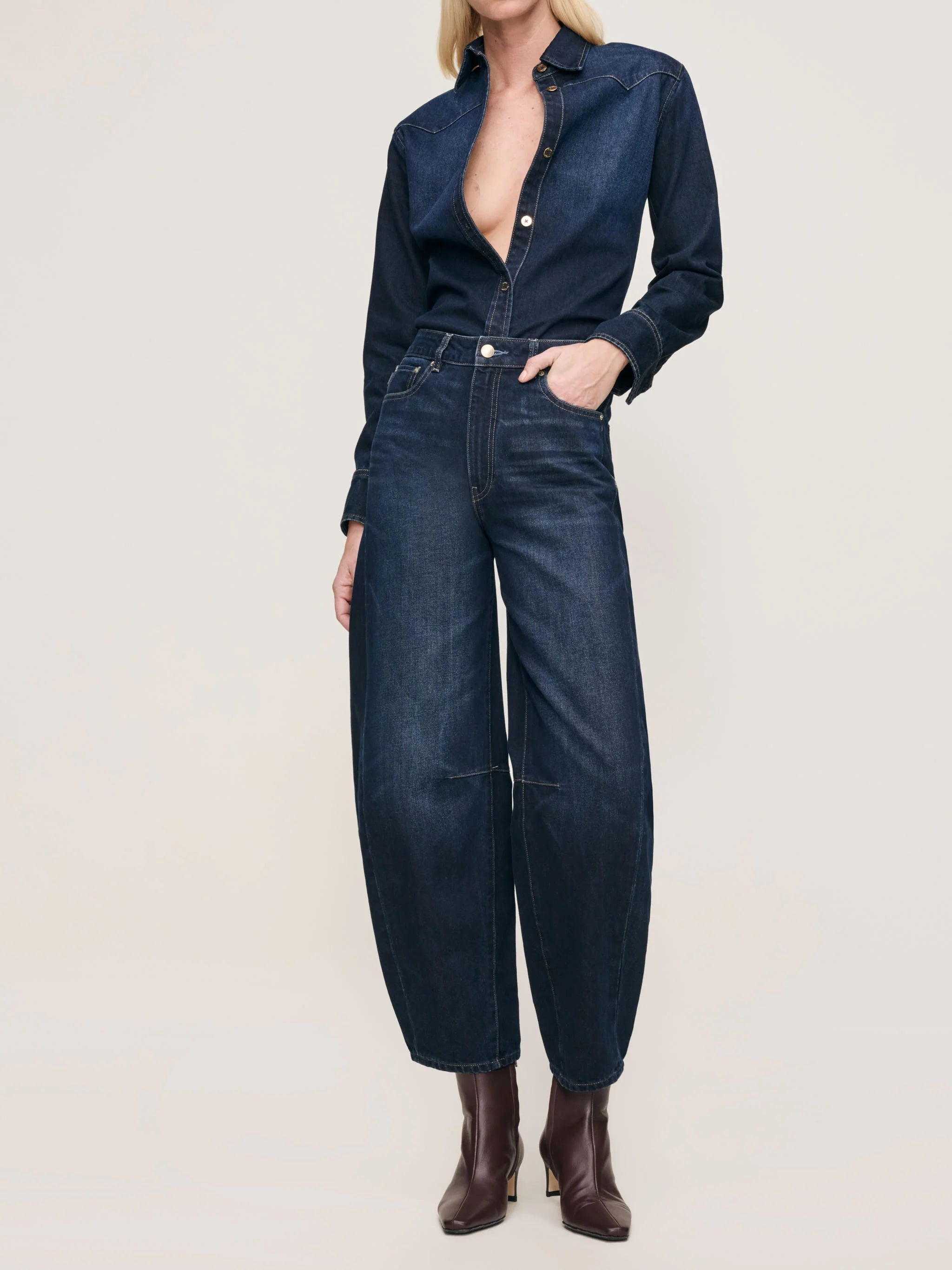 MIRO BARREL VINTAGE JEANS