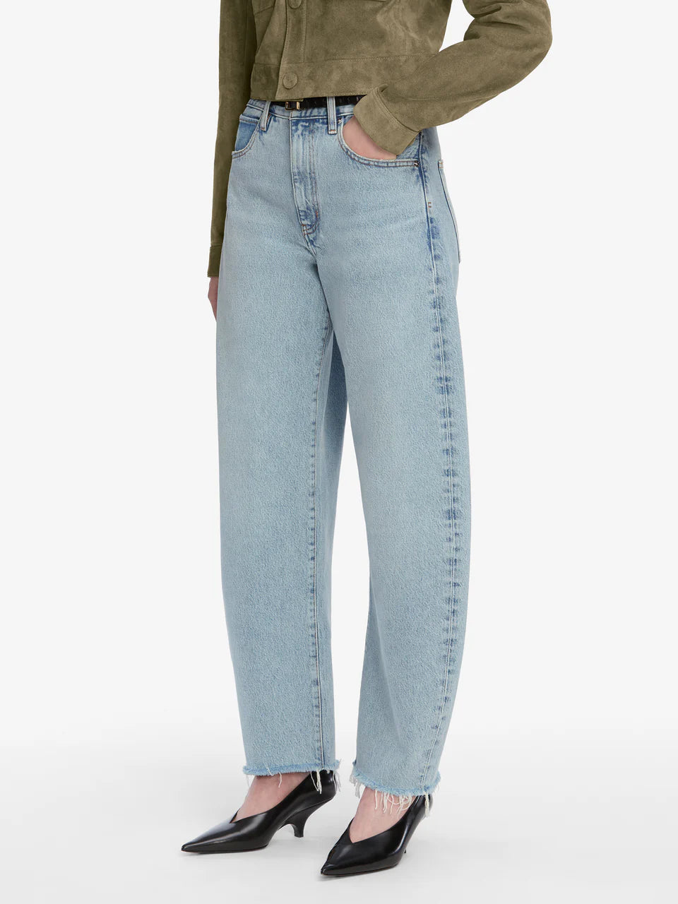JEANS BUBBLE CROP
