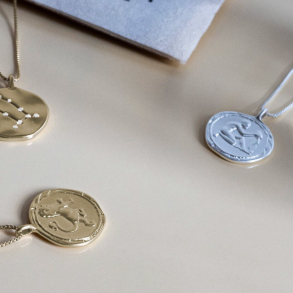 GOLD ZODIAC SIGN NECKLACE