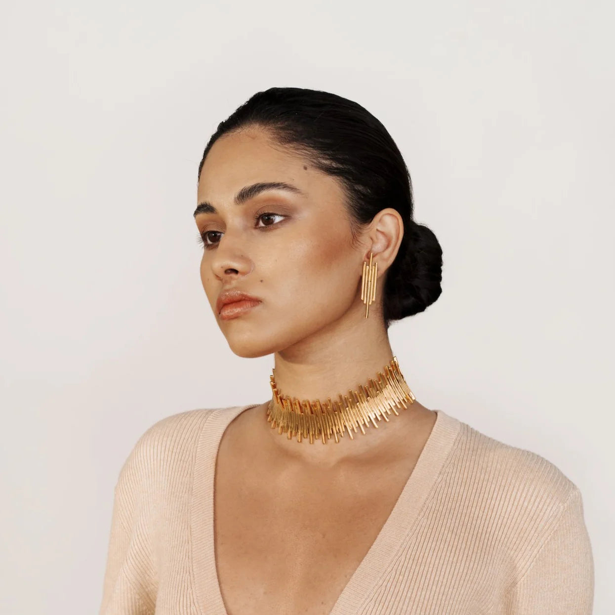 WARRIOR BEAM EARRINGS
