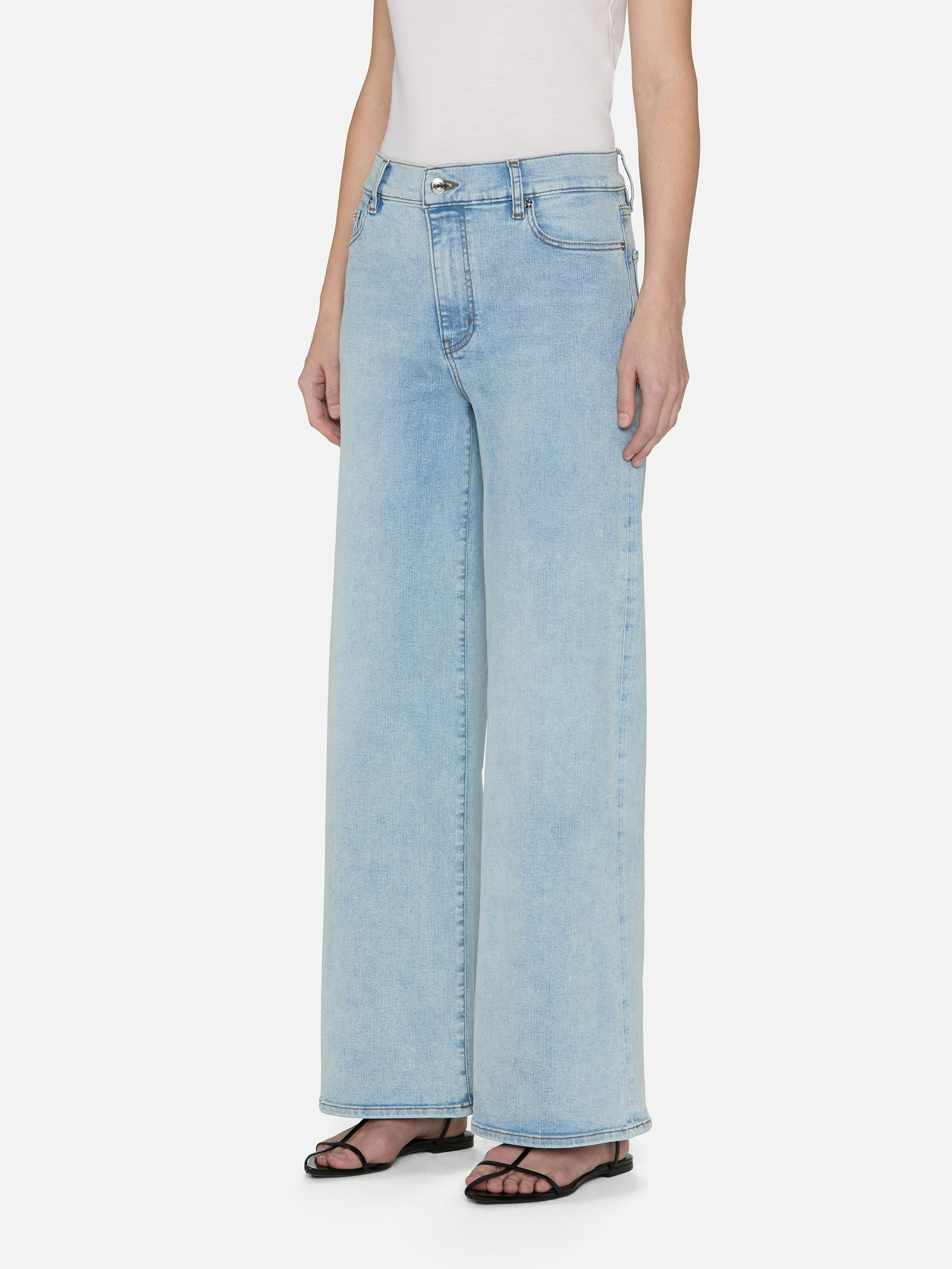 JEANS SLIM PALAZZO