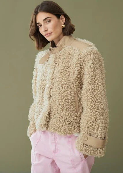 MANTEAU FAUXFUR