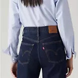 RIBCAGE WIDE LEG JEANS