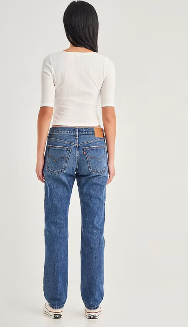 MIDDY STRAIGHT JEANS