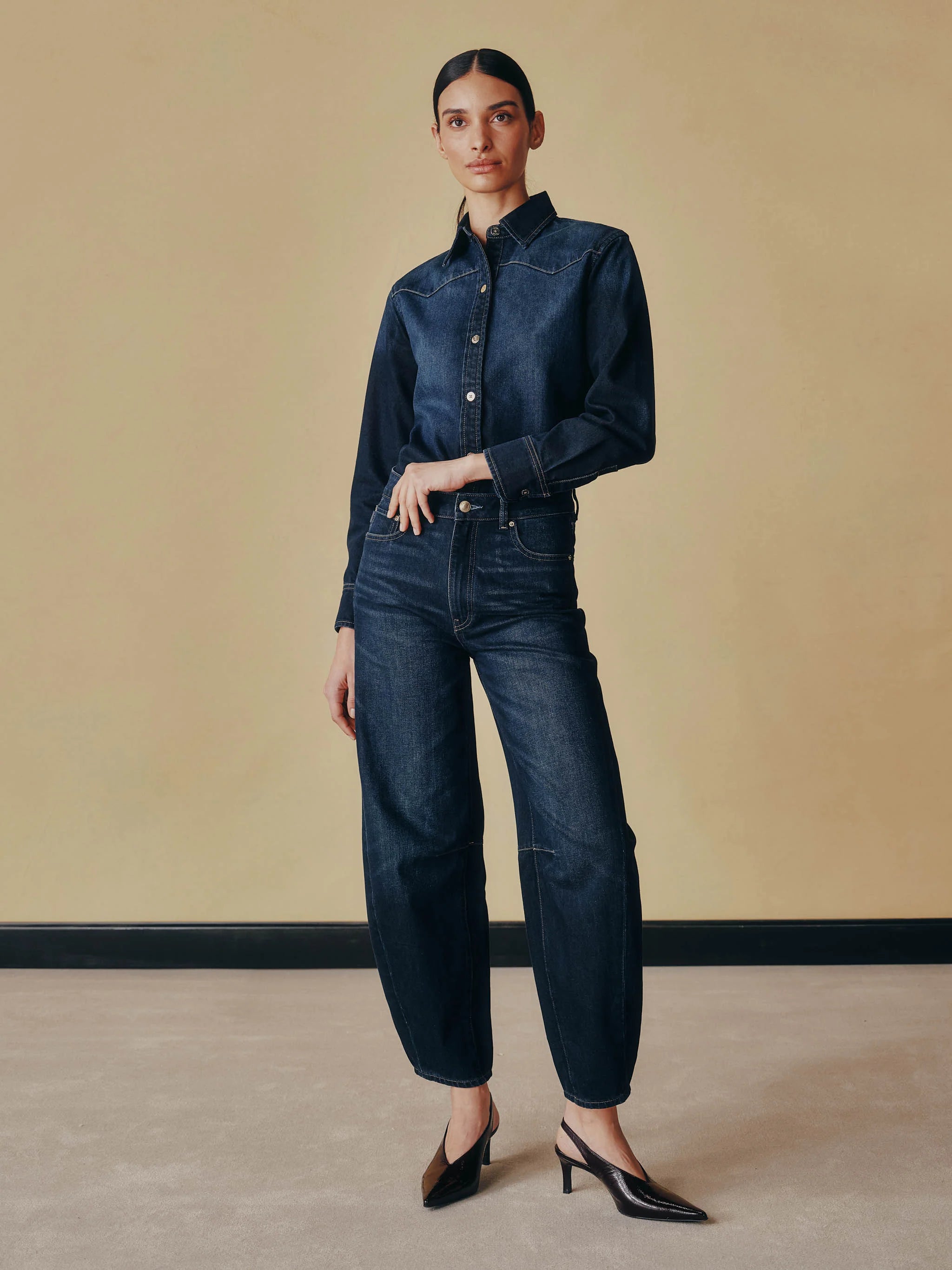 MIRO BARREL VINTAGE JEANS