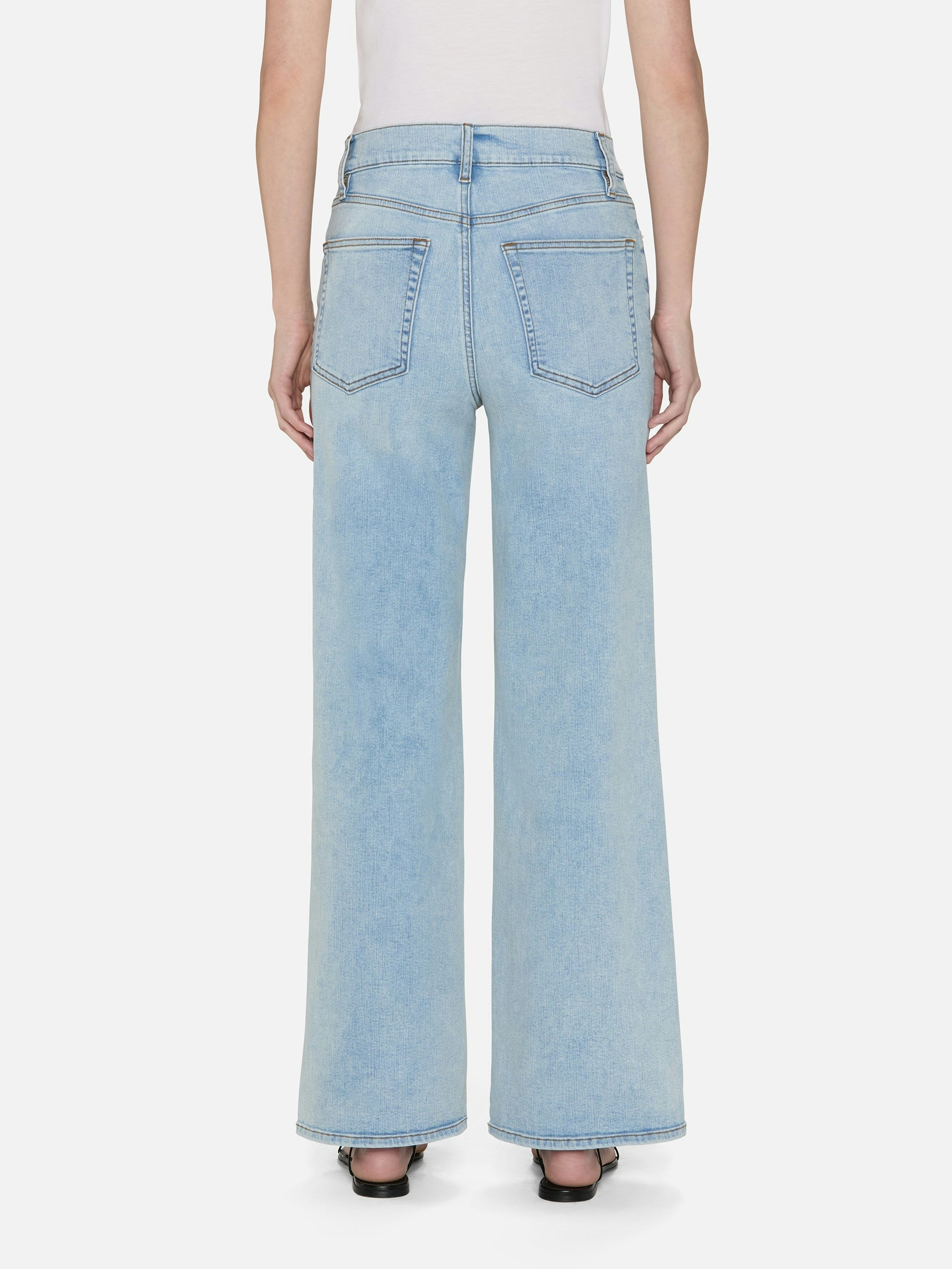 SLIM PALAZZO JEANS