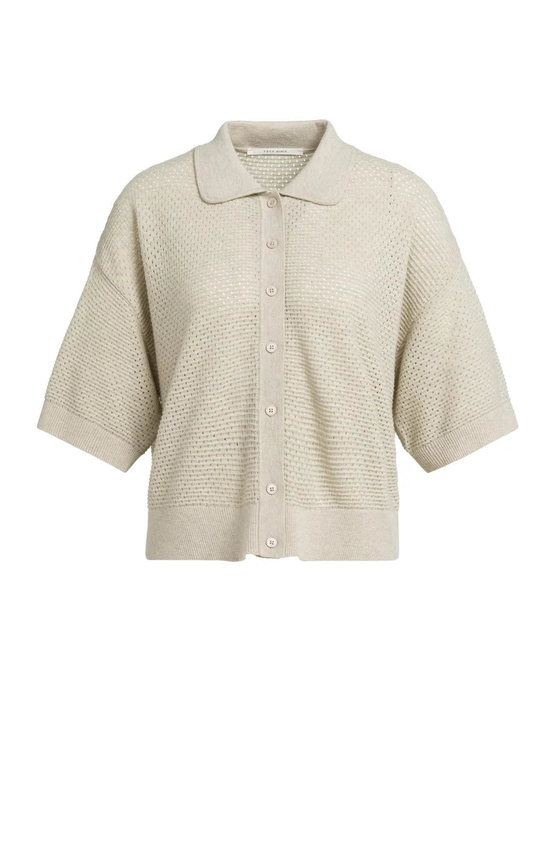 MESH CARDIGAN