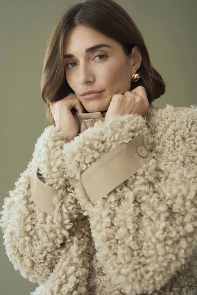 MANTEAU FAUXFUR