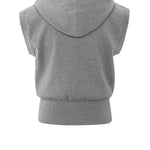 SLEEVELESS HOODIE