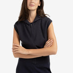 SLEEVELESS HOODIE