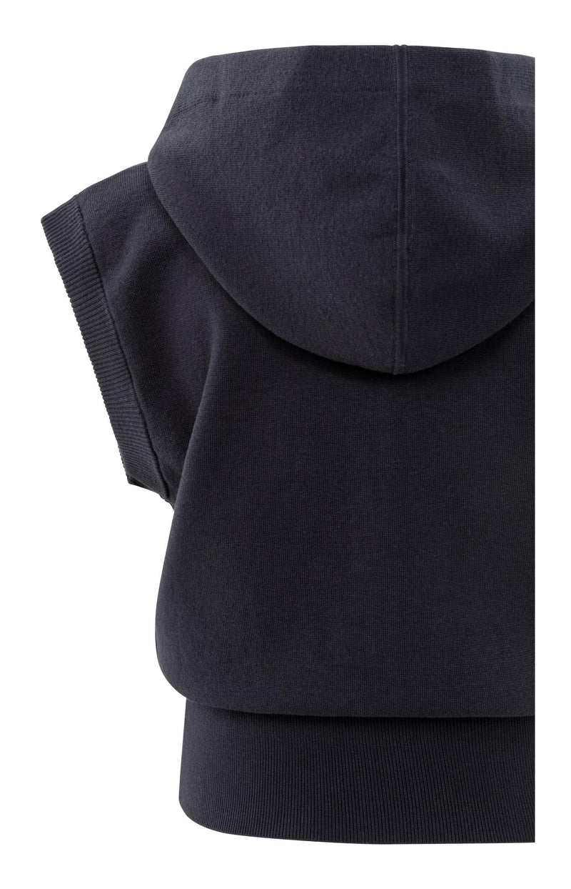 SLEEVELESS HOODIE