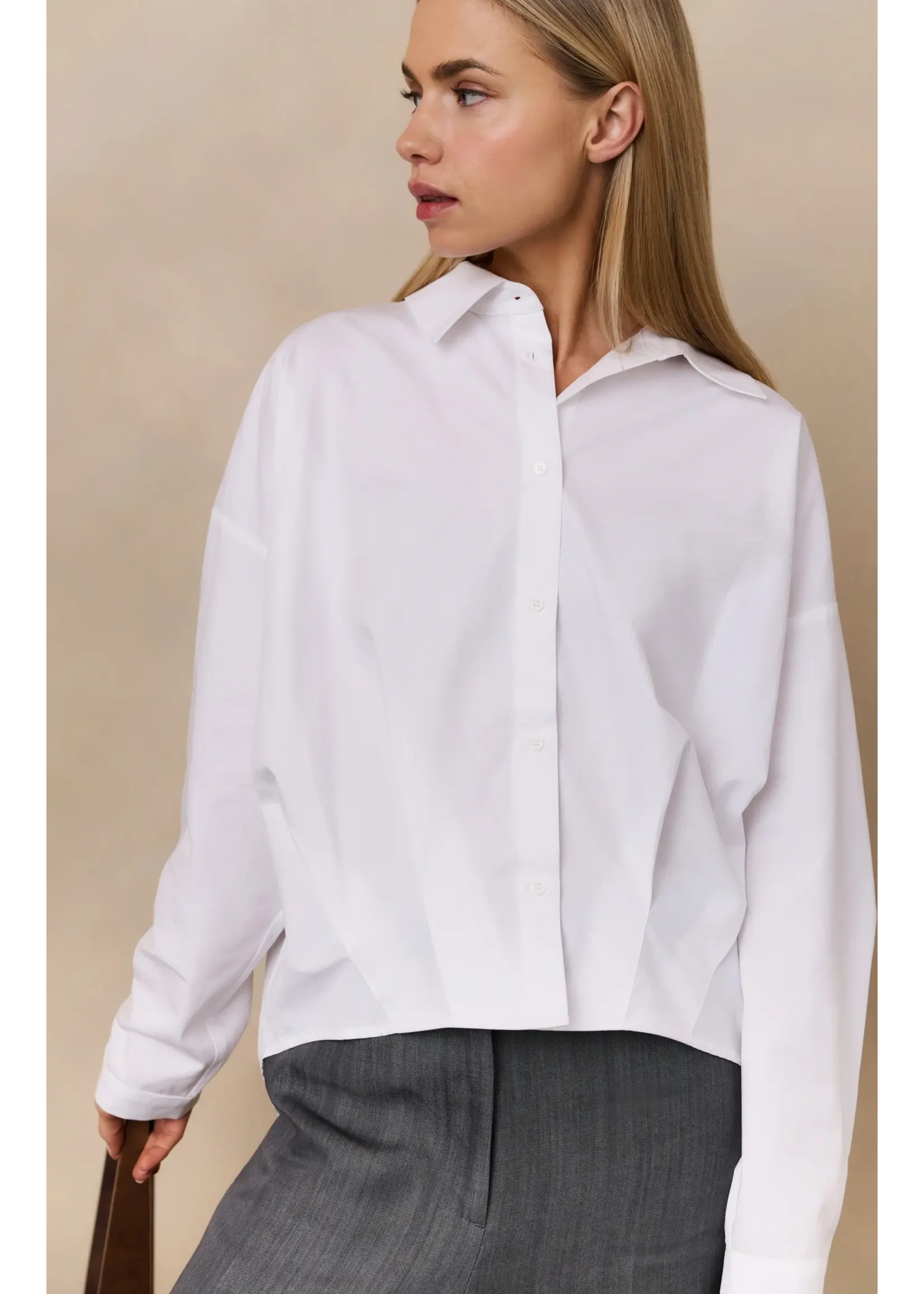 POPLIN BLOUSE